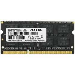 Оперативная память AFOX DDR4 SO-DIMM 1x4Gb AFSD34BN1L