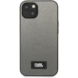 Чехлы для мобильных телефонов Karl Lagerfeld Saffiano Plaque for iPhone 13