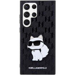 Чехлы для мобильных телефонов Karl Lagerfeld Monogram Choupette for Galaxy S23