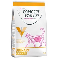 Корм для кошек Concept for Life Veterinary Diet Urinary Chicken  3 kg