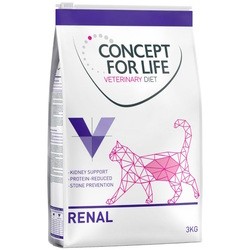 Корм для кошек Concept for Life Veterinary Diet Renal  3 kg