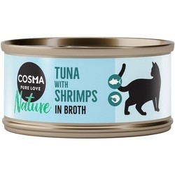 Корм для кошек Cosma Pure Love Nature Tuna/Shrimps 6 pcs