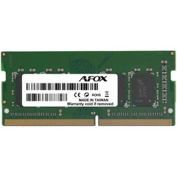 Оперативная память AFOX DDR3 SO-DIMM 1x4Gb AFSD34AN1L