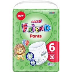 Подгузники (памперсы) Goo.N Friend Pants 6 / 20 pcs