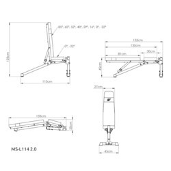 Силовые скамьи и стойки Marbo MS-L114 2.0