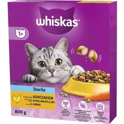 Корм для кошек Whiskas Sterilized Chicken  800 g