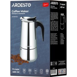 Кофеварки и кофемашины Ardesto Gemini Apulia 9 хром