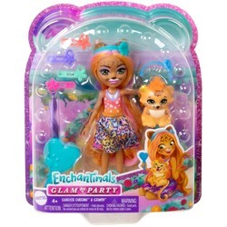 Куклы Enchantimals Charisse Cheetah and Grinsy HNV30