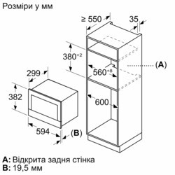 Встраиваемые микроволновые печи Bosch BFL7221B1