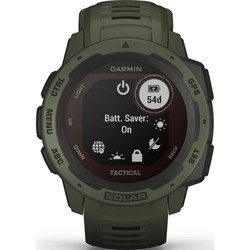 Смарт часы и фитнес браслеты Garmin Instinct  Solar Tactical (оливковый)