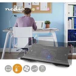 Подставки для ноутбуков Nedis NBCR101BK