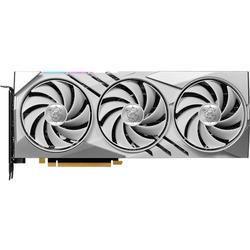 Видеокарты MSI GeForce RTX 4070 GAMING SLIM WHITE 12G