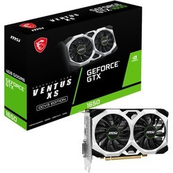 Видеокарты MSI GeForce GTX 1650 D6 VENTUS XS OCV3