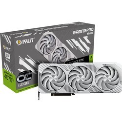 Видеокарты Palit GeForce RTX 4070 Ti GamingPro White OC