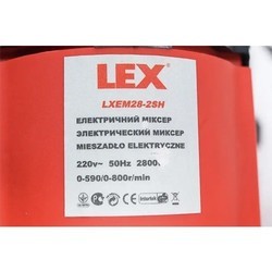 Миксеры строительные Lex LXM28-2SH