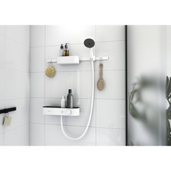 Душевые системы Hansgrohe WallStoris Bundle 105 EcoSmart 24250700 (белый)