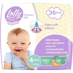 Подгузники (памперсы) Lolly Premium Soft Pants 4 / 30 pcs
