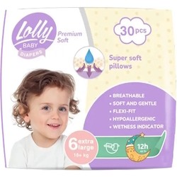 Подгузники (памперсы) Lolly Premium Soft Diapers 6 / 30 pcs