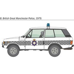 Сборные модели (моделирование) ITALERI Range Rover Police (1:24)
