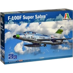 Сборные модели (моделирование) ITALERI F-100F Super Sabre (1:72)