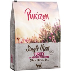 Корм для кошек Purizon Adult Turkey with Heather Blossoms  2.5 kg
