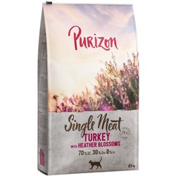Корм для кошек Purizon Adult Turkey with Heather Blossoms  6.5 kg