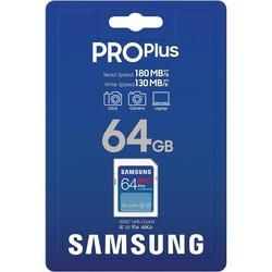 Карты памяти Samsung PRO Plus SDXC 2023 64&nbsp;ГБ