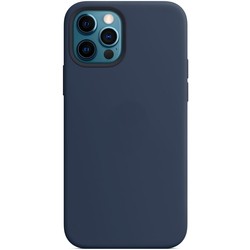 Чехлы для мобильных телефонов MakeFuture Premium Silicone Case for iPhone 12 Pro Max (синий)