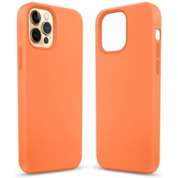 Чехлы для мобильных телефонов MakeFuture Premium Silicone Case for iPhone 12 Pro Max (оранжевый)