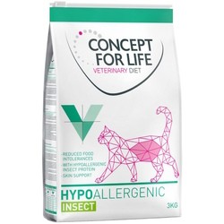 Корм для кошек Concept for Life Veterinary Diet Hypoallergenic Insect 3 kg