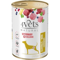 Корм для собак 4Vets Natural Urinary Non-Struvite Can 400 g 1&nbsp;шт