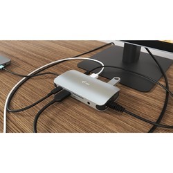 Картридеры и USB-хабы i-Tec USB-C Travel Nano Dock HDMI/VGA with LAN + Power Delivery 100 W