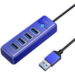 Картридеры и USB-хабы Orico PW4U-U3-015-BL-EP
