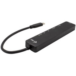 Картридеры и USB-хабы i-Tec USB-C Travel Easy Dock 4K HDMI + Power Delivery 60 W
