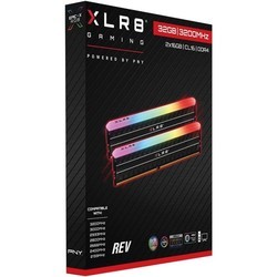 Оперативная память PNY XLR8 Gaming REV DDR4 2x16Gb MD32GK2D4320016X2RGB