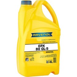 Трансмиссионные масла Ravenol EPX 80 GL-5 4&nbsp;л