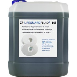 Трансмиссионные масла ZF Lifeguard Fluid 8 10&nbsp;л