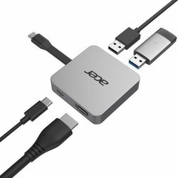 Картридеры и USB-хабы Acer 4-in-1 Type-C Dongle