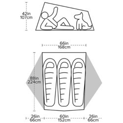 Палатки Big Agnes Tiger Wall UL3