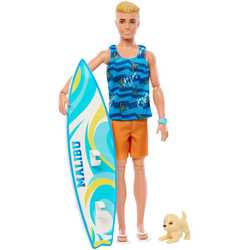 Куклы Barbie Beach Ken Surfer Malibu HPT50