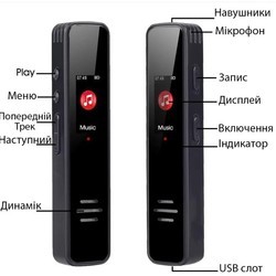 Диктофоны и рекордеры Savetek GS-R63 8Gb