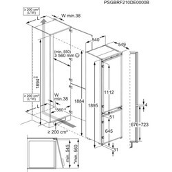 Встраиваемые холодильники Electrolux RNT 6TE19 S