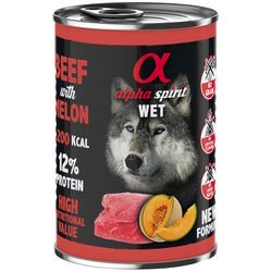 Корм для собак Alpha Spirit Wet Beef/Melon 400 g 1&nbsp;шт