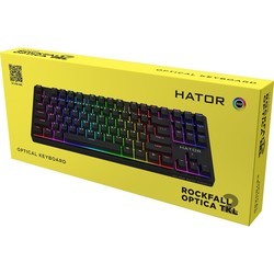 Клавиатуры Hator Rockfall 2 TKL Optica (белый)