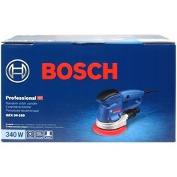 Шлифовальные машины Bosch GEX 34-150 Professional 0601372870