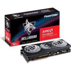 Видеокарты PowerColor Radeon RX 7700 XT Hellhound