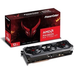 Видеокарты PowerColor Radeon RX 7700 XT Red Devil