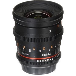 Объективы Rokinon 20mm T1.9 DS Cine