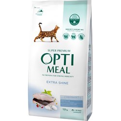 Корм для кошек Optimeal Extra Shine  1.5 kg