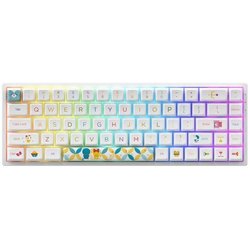 Клавиатуры Akko Doraemon Rainbow 3068B CS Jelly  Pink Switch (розовый)